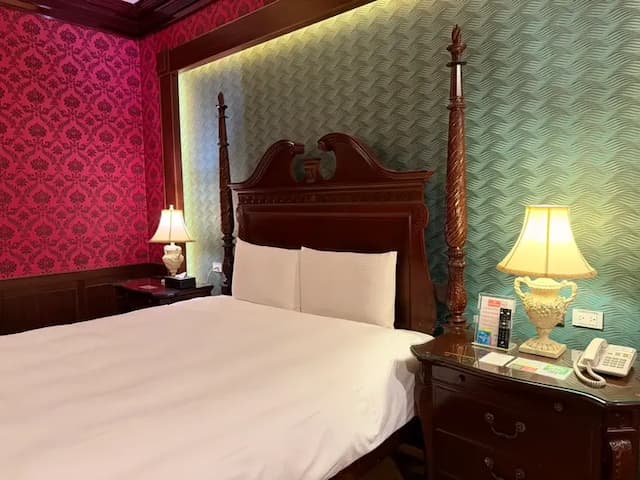 薇風精品汽車旅館 l 免費早餐-貴族情人房-8