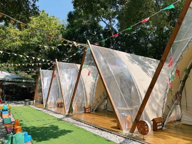 帆船村露營區｜獨家8折起！豪華露營一泊三食-【豪華露營】A永利-9