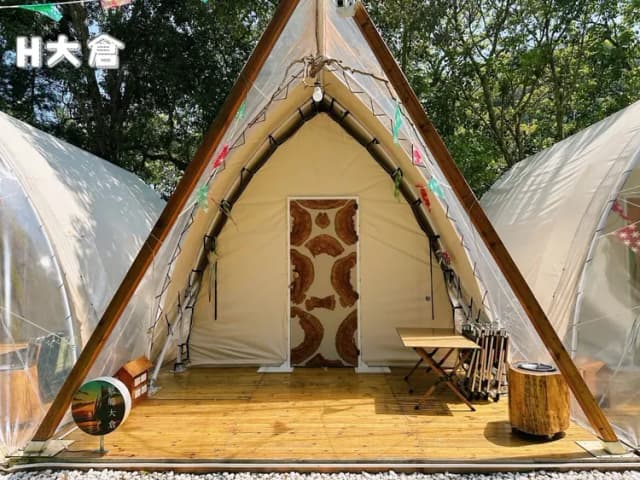 帆船村露營區｜獨家8折起！豪華露營一泊三食-【豪華露營】H大倉-1