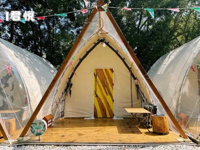 帆船村露營區｜獨家8折起！豪華露營一泊三食-【豪華露營】I君悅-1