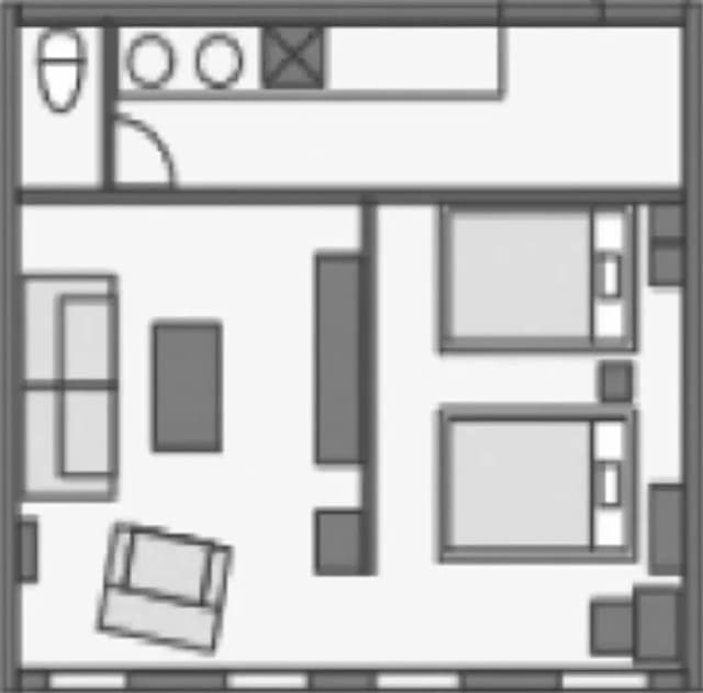 湯之澤溫泉 時之宿堇-雙人房 西式房【葵】無浴室、禁煙-5
