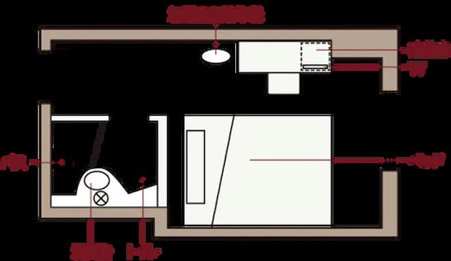 米澤MontoView飯店-豪華雙人房（禁煙）-4