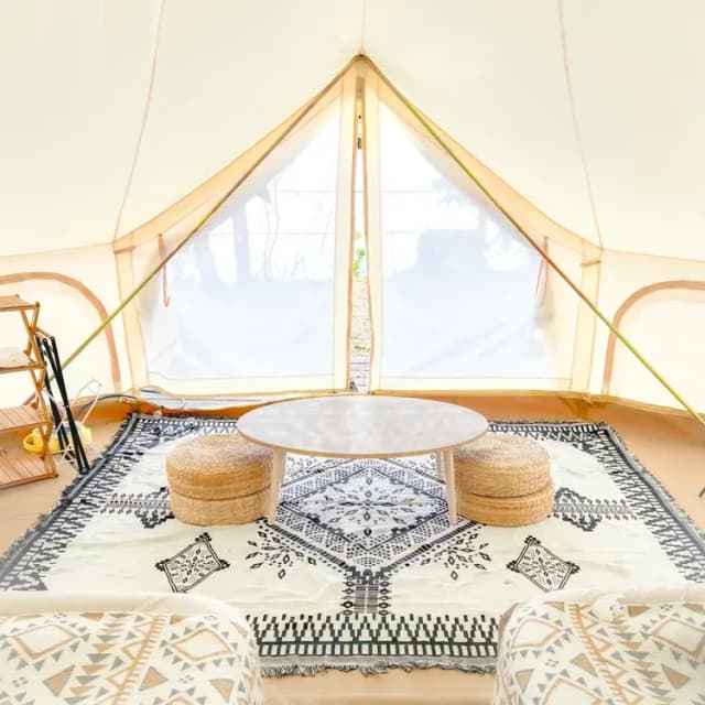 貝德拉蔓露營區 | 一泊三食豪華露營、寵物友善-【懶人露營】C 球屋｜2~5人-2