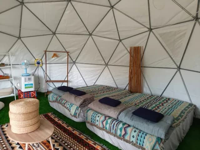 貝德拉蔓露營區 | 一泊三食豪華露營、寵物友善-【懶人露營】C 球屋｜2~5人-4