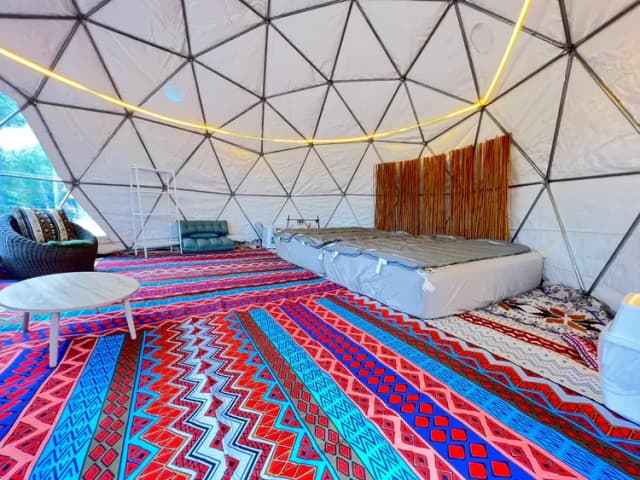 貝德拉蔓露營區 | 一泊三食豪華露營、寵物友善-【懶人露營】C 球屋｜2~5人-5