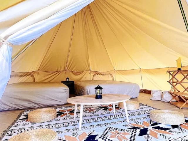 貝德拉蔓露營區 | 一泊三食豪華露營、寵物友善-【懶人露營】C 球屋｜2~5人-3