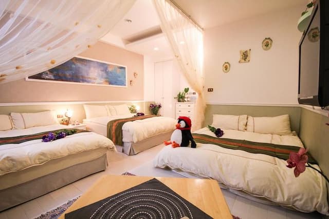 Hua Yang Lian Xin Homestay-Six-person suite-2