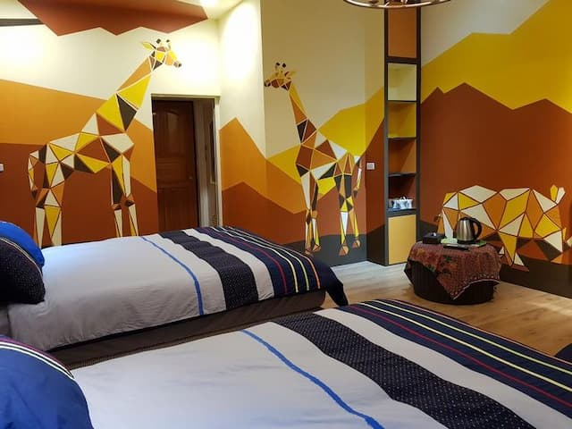 Hua Yang Lian Xin Homestay-Six-person suite-6