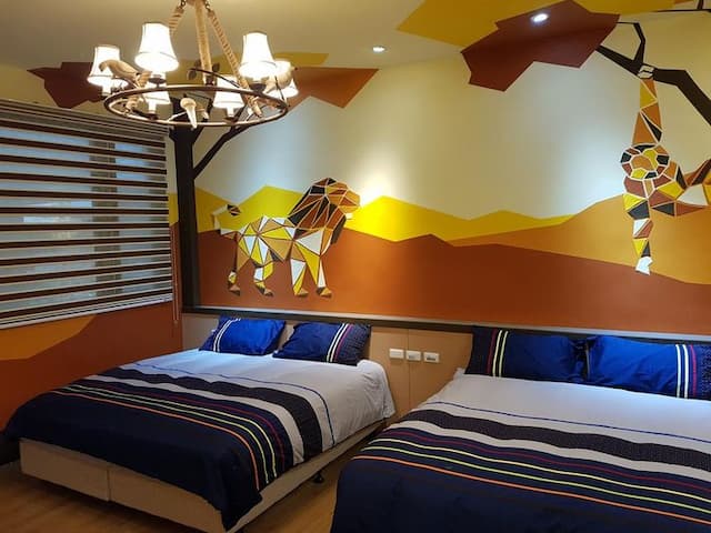 Hua Yang Lian Xin Homestay-Six-person suite-7