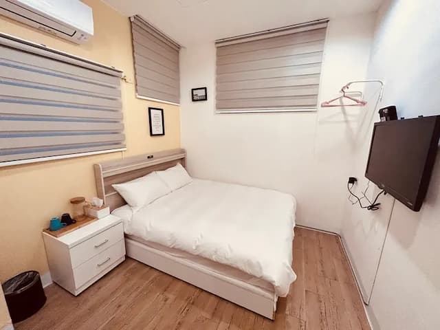 淡水民宿，台北yes-經濟雙人房-5