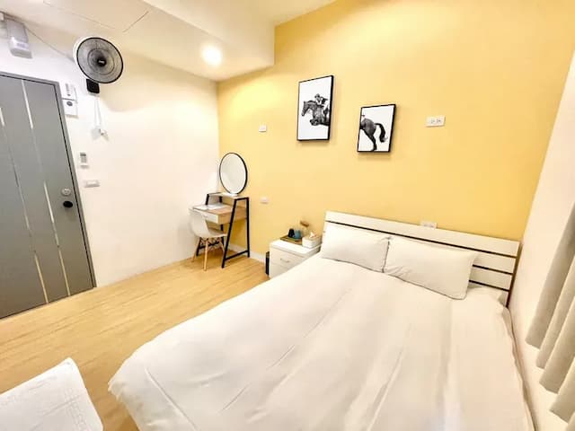 淡水民宿，台北yes-標準雙人房－附私人衛浴-3