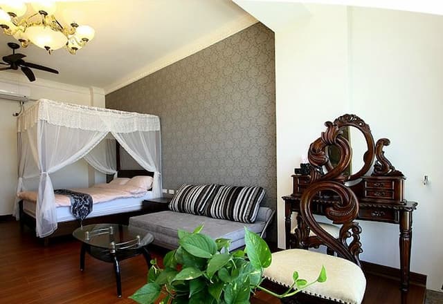 七星潭海灣民宿-蜜月雙人房-3