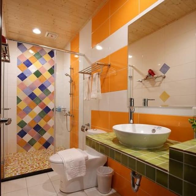 思森活田園民宿｜兒童遊戲區x露台｜享早餐｜預約BBQ-雙人房 (隨機不挑房)-5