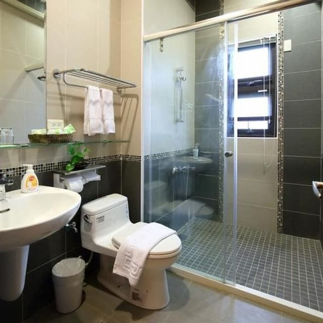 思森活田園民宿｜兒童遊戲區x露台｜享早餐｜預約BBQ-雙人房 (隨機不挑房)-10