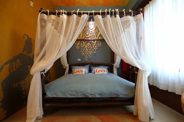 思森活田園民宿｜兒童遊戲區x露台｜享早餐｜預約BBQ-雙人房 (隨機不挑房)-6