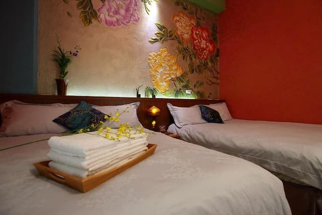 思森活田園民宿｜兒童遊戲區x露台｜享早餐｜預約BBQ-五人房-2