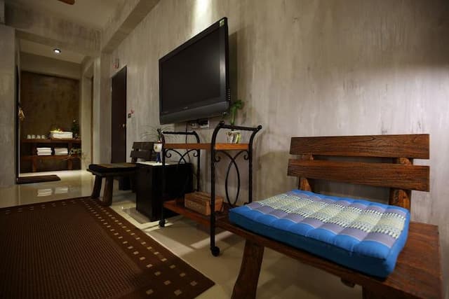 思森活田園民宿｜兒童遊戲區x露台｜享早餐｜預約BBQ-六人房-4