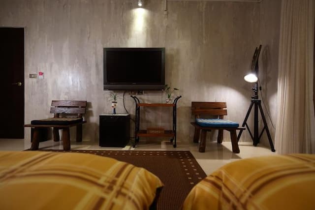 思森活田園民宿｜兒童遊戲區x露台｜享早餐｜預約BBQ-六人房-3