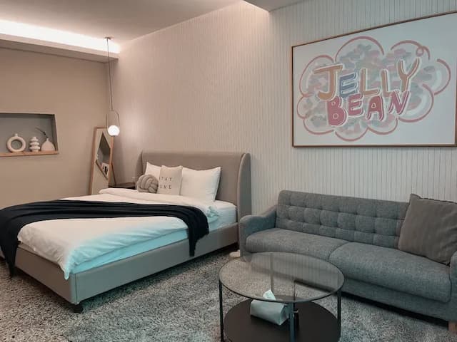 노르딕 리틀 해피니스  (Nordic little happiness)-Wenqing Nordic Double Room-1