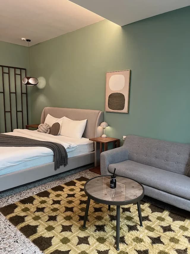 노르딕 리틀 해피니스  (Nordic little happiness)-Retro Nordic Double Room-2