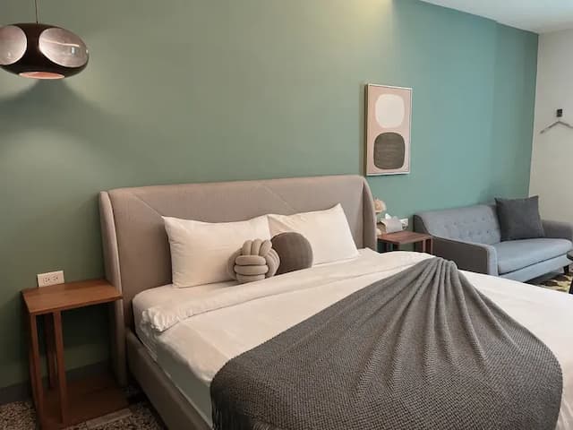 노르딕 리틀 해피니스  (Nordic little happiness)-Retro Nordic Double Room-9