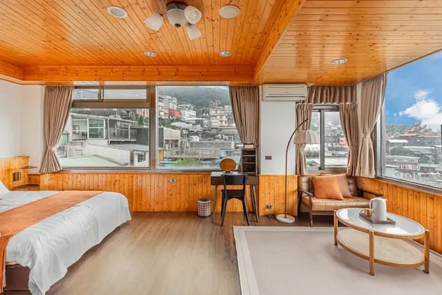 Nostalgic Inn-Deluxe Double Room with Sea View_A507-7