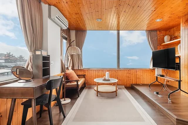 Nostalgic Inn-Deluxe Double Room with Sea View_A507-3