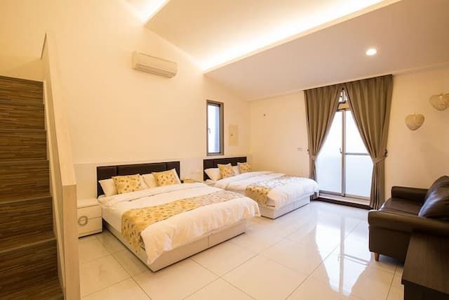 荔枝民宿｜可10~21人宜蘭包棟-包層 10 人（二人套房 3 間 + 四人套房 1 間）-8