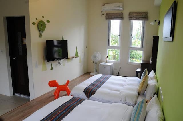 메이정 비앤비 Mei Jung B&B-Green View Quadruple Room-5