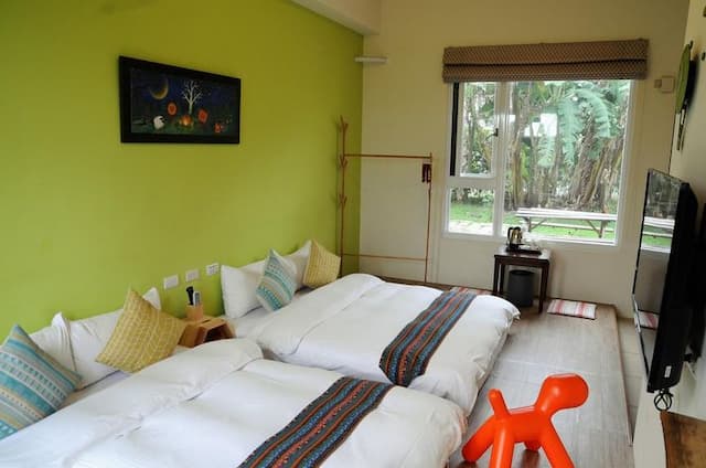 메이정 비앤비 Mei Jung B&B-Green View Quadruple Room-2