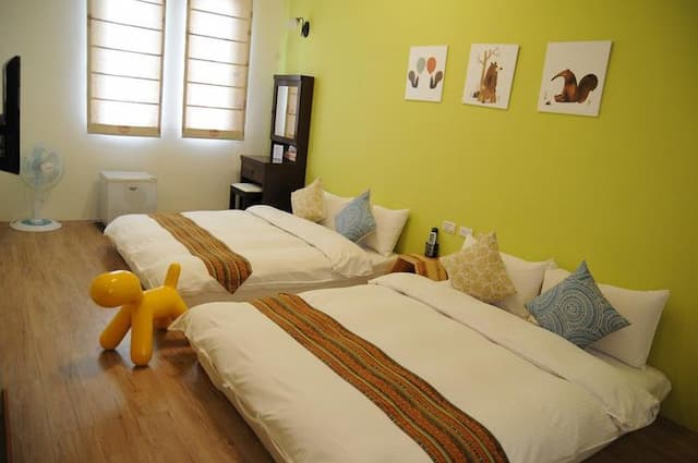 메이정 비앤비 Mei Jung B&B-Green View Quadruple Room-3