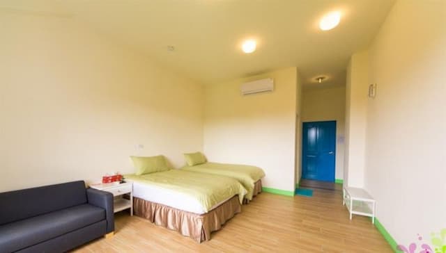 墾丁夏綠地民宿｜墾丁國家森林遊樂區旁-復古雙人套房│雙床-2