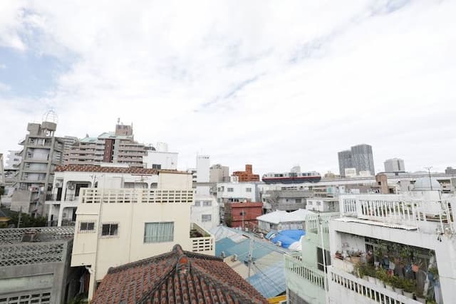 バルコニーからの風景