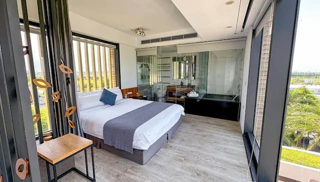 日光綠築-F館 閣樓雙人房-1