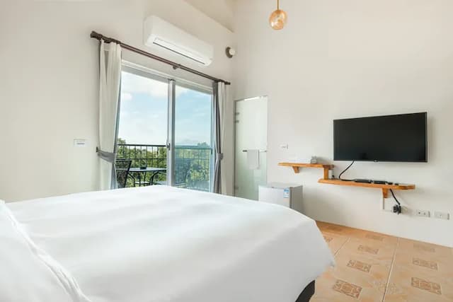 草戶民宿｜恆春包棟民宿-雙人房-附陽台-5