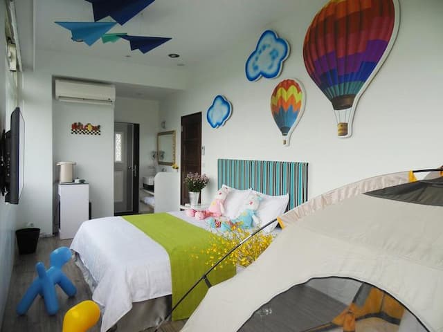 Bamboo Trail Garden Resort-Quadruple room-4