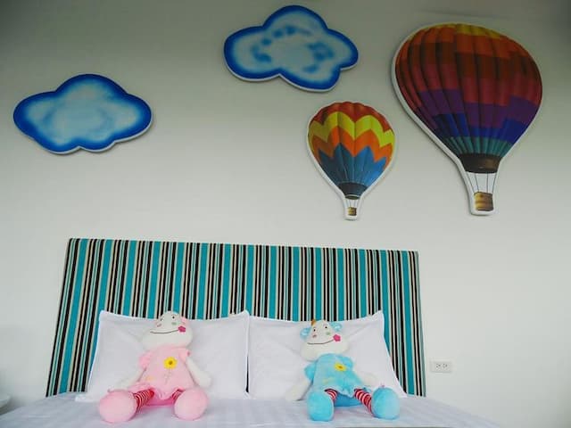 Bamboo Trail Garden Resort-Quadruple room-3