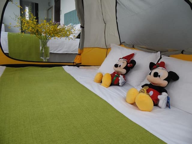 Bamboo Trail Garden Resort-Quadruple room-6