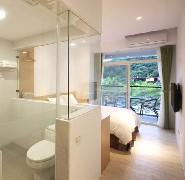 zé hú mín sù-Athens Double Room-3