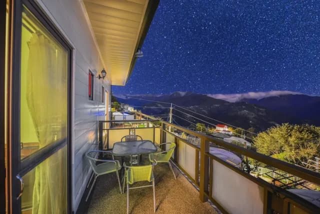 Home Stay Of CingJing-Quadruple Room with Mountain View-8