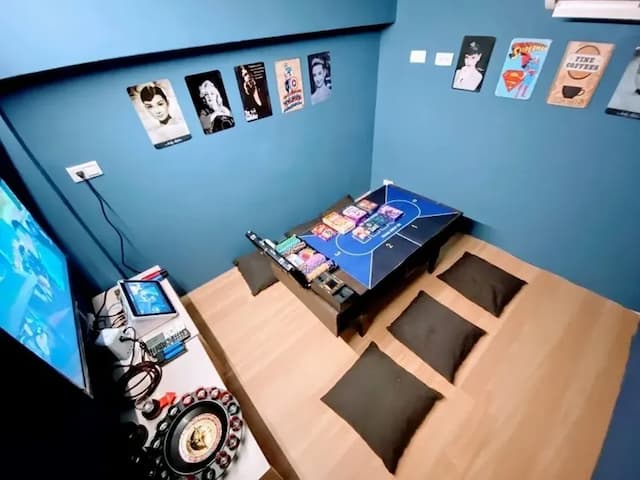 墾丁包棟民宿/ IG :kenting_timehouse_beach_ville 恆春鎮海景五臥室12-16人包棟/烤肉/唱歌/電動麻將/德州/廚房/步行沙灘3分鐘-三臥室villa 12人包棟-3