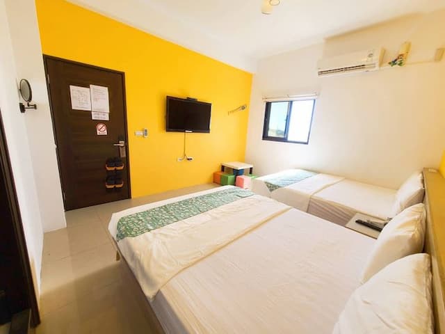 Penghu Xixia Bed and Breakfast-Quad room-8