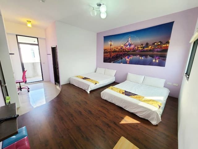 Penghu Xixia Bed and Breakfast-Quad room-3