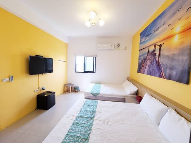 Penghu Xixia Bed and Breakfast-Quad room-7