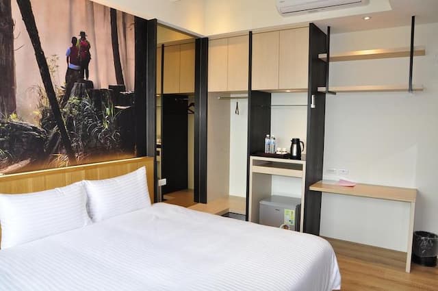 南投休閒農場 一峸一宿-山景雙人房(202)-2