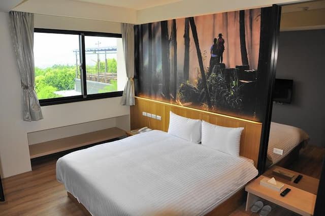 南投休閒農場 一峸一宿-山景雙人房(202)-1