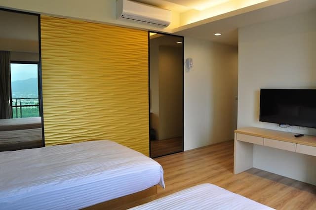 南投休閒農場 一峸一宿-山景四人房(305)-2