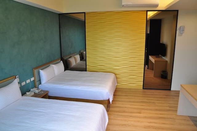 南投休閒農場 一峸一宿-山景四人房(305)-4