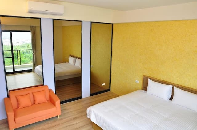 南投休閒農場 一峸一宿-山景雙人房(302)-3