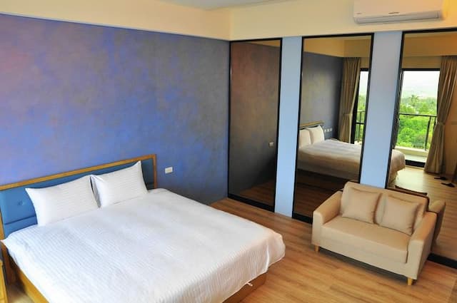 南投休閒農場 一峸一宿-山景雙人房(303)-4